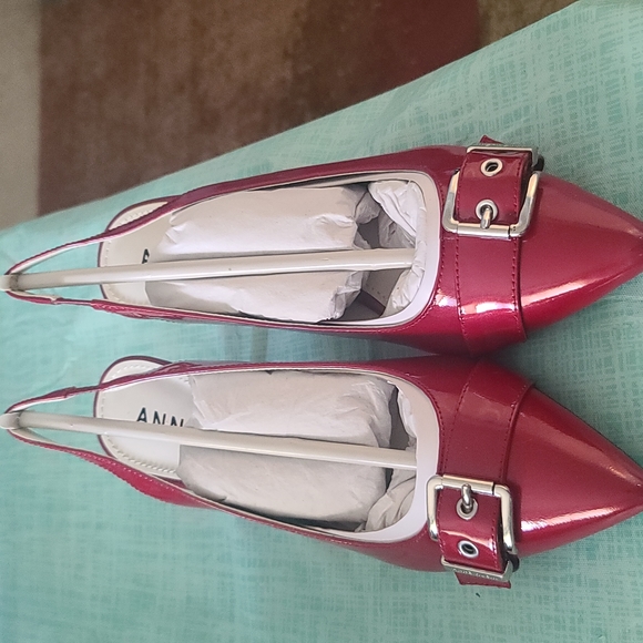 Anne Klein Shoes - Anne Klein red heels size 8 ruby red